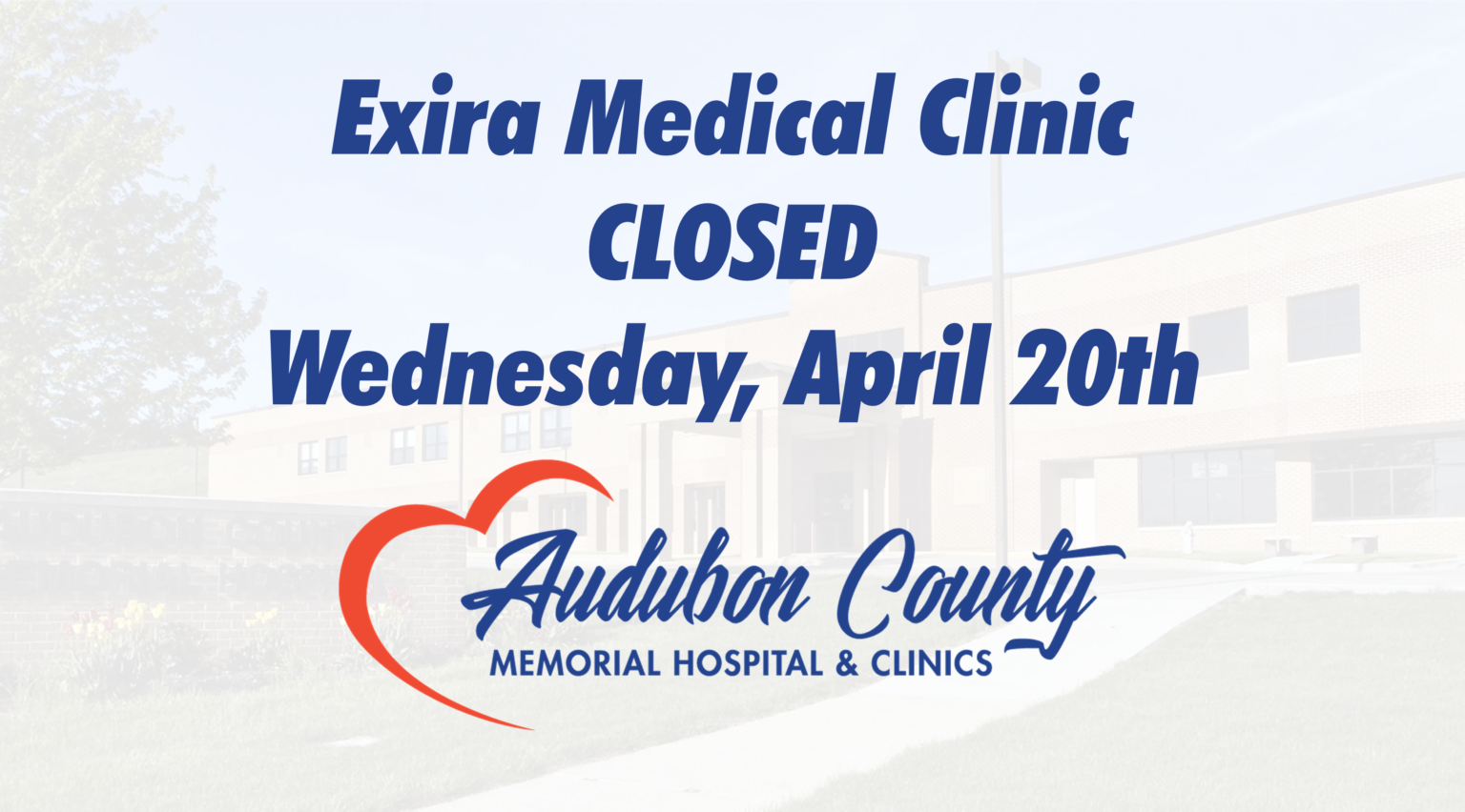 Home Audubon County Memorial Hospital & Clinics