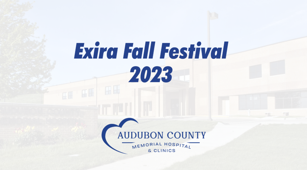Exira Fall Festival Audubon County Memorial Hospital & Clinics